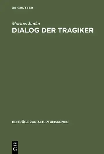 Cover of Dialog der Tragiker