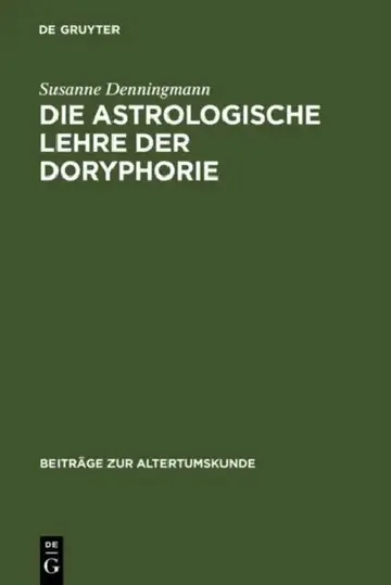 Cover of Die astrologische Lehre der Doryphorie
