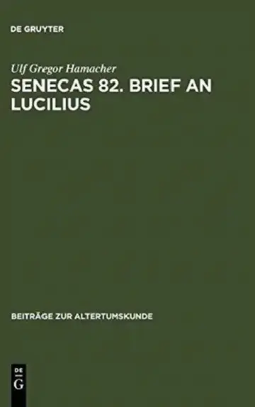 Cover of Senecas 82. Brief an Lucilius