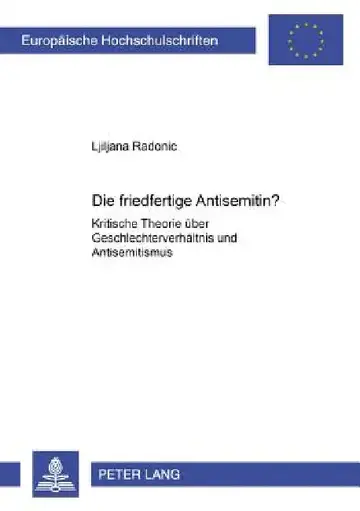 Cover of Die friedfertige Antisemitin?
