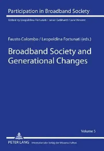 Cover of Broadband Society and Generational Changes