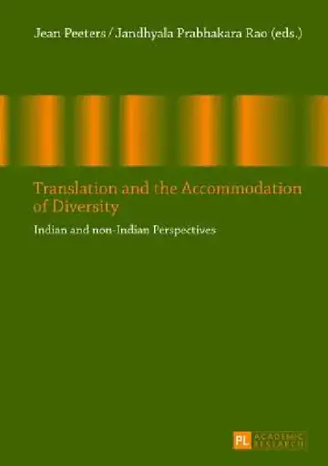 Cover of Translation and the Accommodation of Diversity