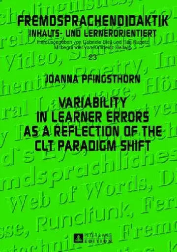 Cover of Variability in Learner Errors as a Reflection of the CLT Paradigm Shift