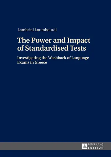 Cover of The Power and Impact of Standardised Tests