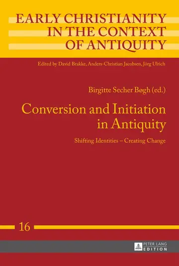 Cover of Conversion and Initiation in Antiquity