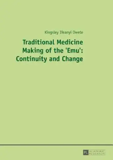 Cover of Traditional Medicine Making of the 'Emu'