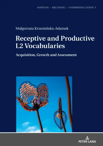 Cover of Receptive and Productive L2 Vocabularies