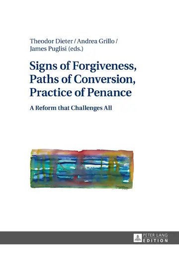 Cover of Signs of Forgiveness, Paths of Conversion, Practice of Penance