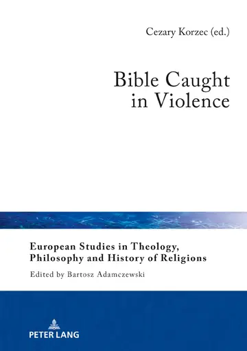 Cover of Bible Caught in Violence