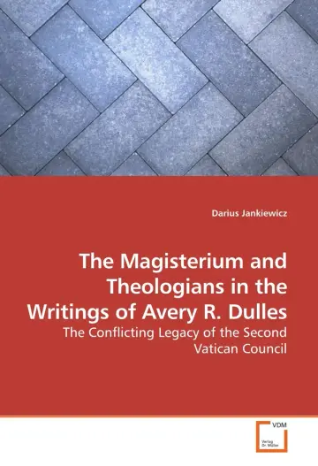 Cover of The Magisterium and Theologians in the Writings of Avery R. Dulles