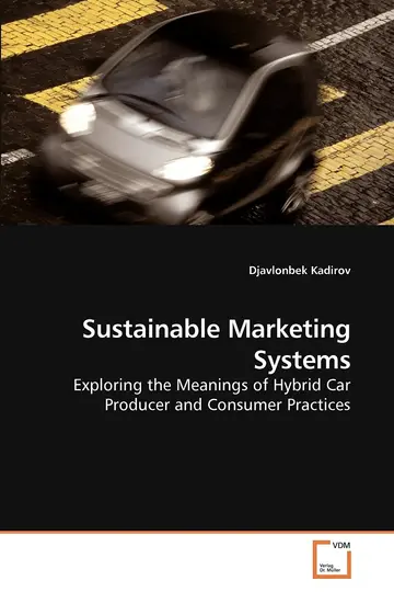 Cover of Sustainable Marketing Systems