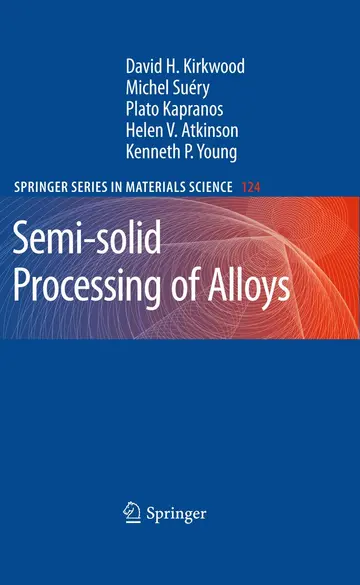 Cover of Semi-solid Processing of Alloys