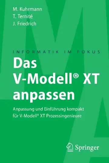 Cover of Das V-Modell(r) XT Anpassen