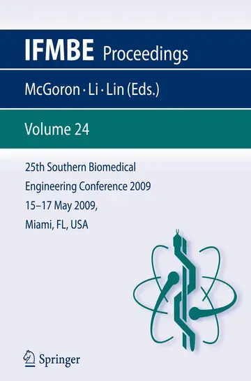 Cover of 25th Southern Biomedical Engineering Conference 2009, 15 - 17 May, 2009, Miami, Florida, Usa