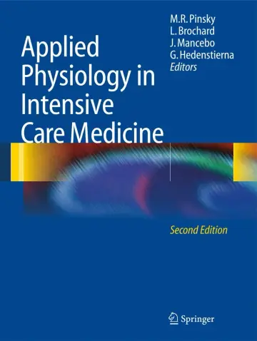 Cover of Applied Physiology in Intensive Care Medicine