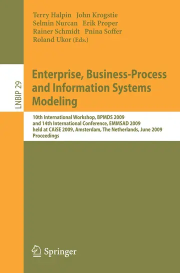 Cover of Enterprise, Businessp-process and Information Systems Modeling (pb)