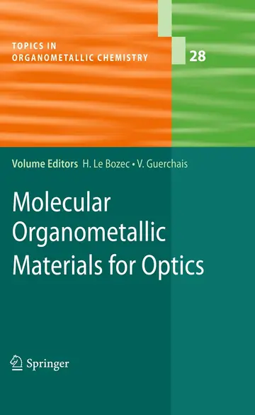 Cover of Molecular Organometallic Materials for Optics