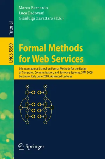 Cover of Formal Methods for Web Services