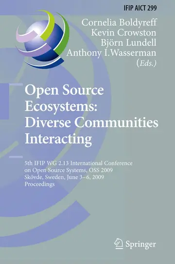 Cover of Open Source Ecosystems