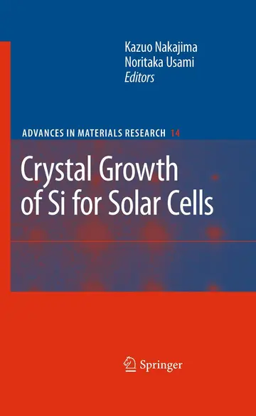 Cover of Crystal Growth of Si for Solar Cells