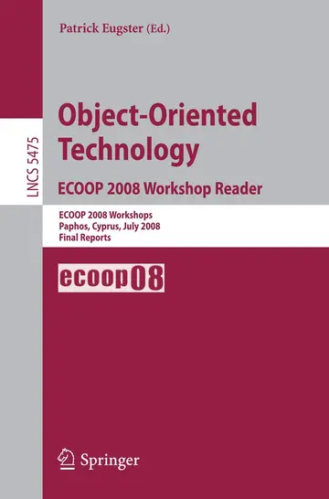 Cover of Object-oriented Technology Ecoop 2008 Workshop Reader