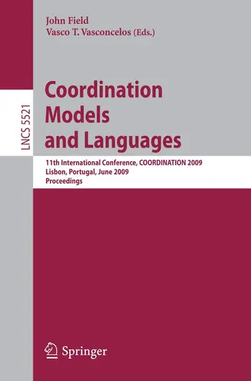 Cover of Coordination Models and Languages