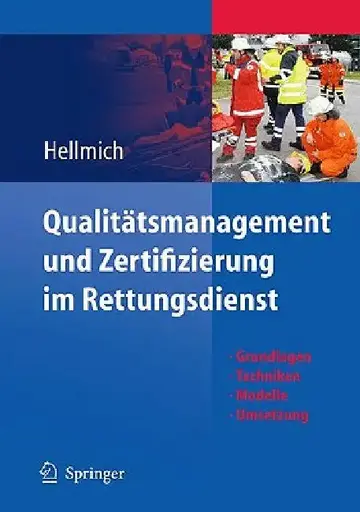 Cover of Qualitätsmanagement Und Zertifizierung Im Rettungsdienst