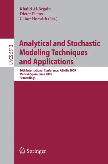 Cover of Analytical and Stochastic Modeling Techniques and Applications