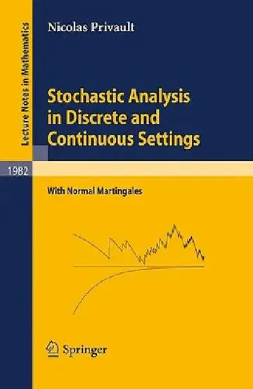 Cover of Stochastic Analysis in Discrete and Continuous Settings