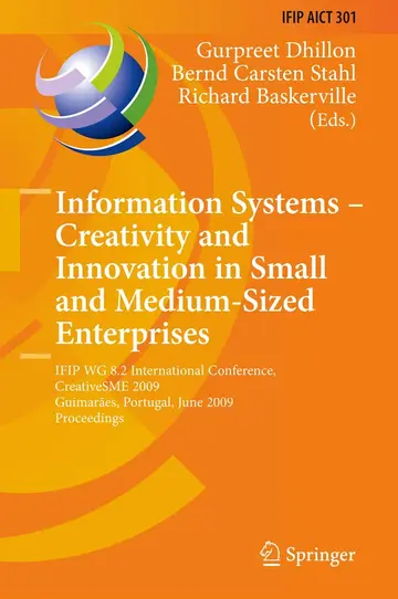Cover of Information Systems -- Creativity and Innovation in Small and Medium-Sized Enterprises