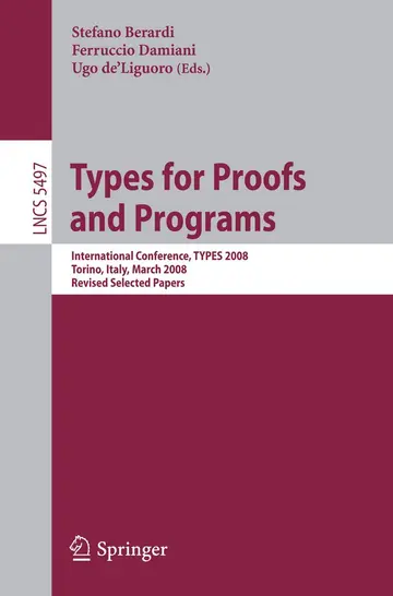 Cover of Types for Proofs and Programs
