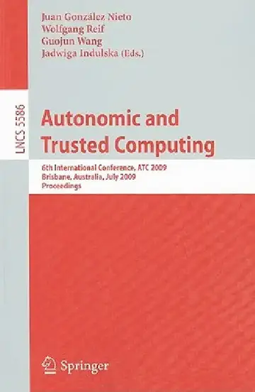 Cover of Autonomic and Trusted Computing