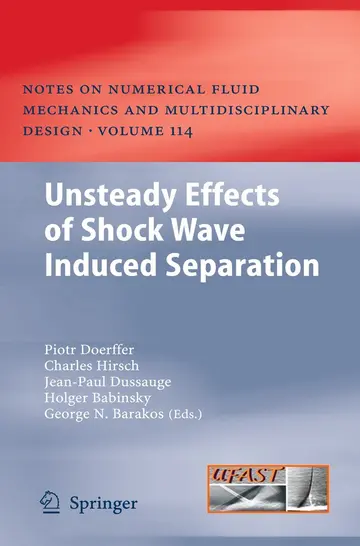 Cover of Unsteady Effects of Shock Wave induced Separation