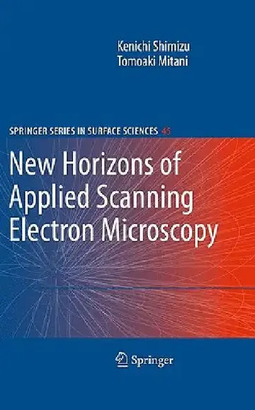 Cover of New Horizons of Applied Scanning Electron Microscopy