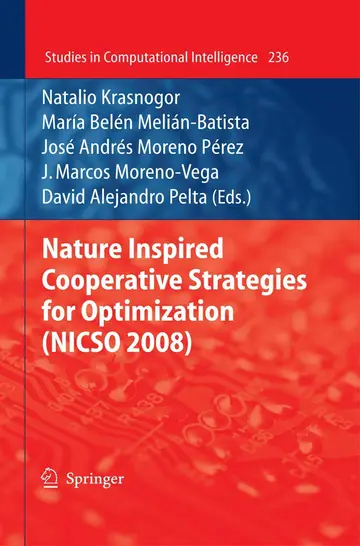Cover of Nature Inspired Cooperative Strategies for Optimization Nisco 2008