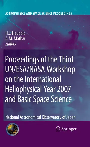 Cover of Proceedings of the Third UN/ESA/NASA Workshop on the International Heliophysical Year 2007 and Basic Space Science