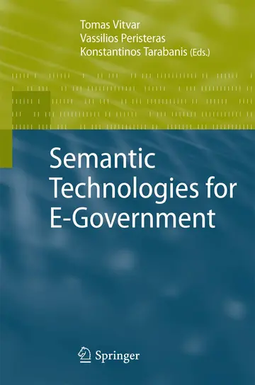 Cover of Semantic Technologies for E-Government