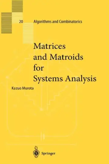 Cover of Matrices and Matroids for Systems Analysis