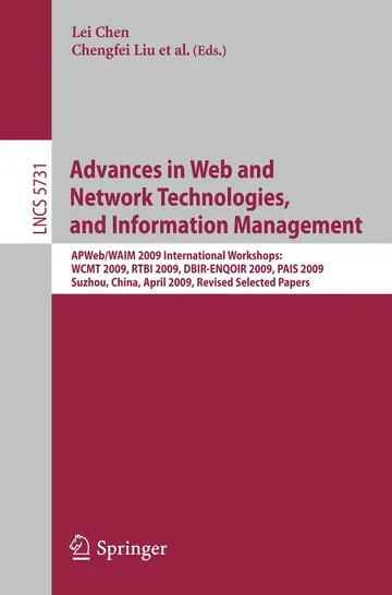 Cover of Advances in Web and Network Technologies, and Information Management