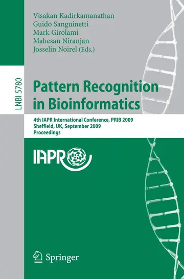 Cover of Pattern Recognition in Bioinformatics
