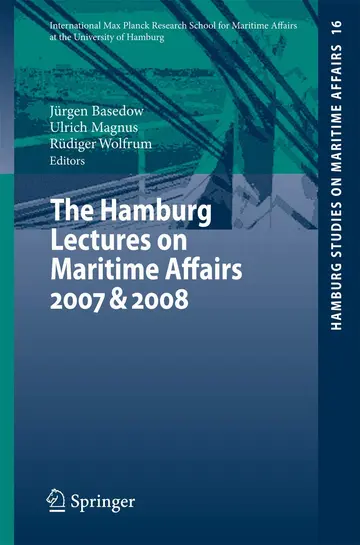 Cover of The Hamburg Lectures on Maritime Affairs 2007 & 2008