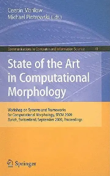 Cover of State of the Art in Computational Morphology