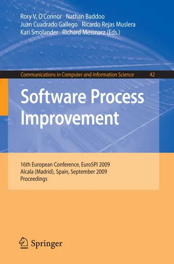 Cover of Software Process Improvement