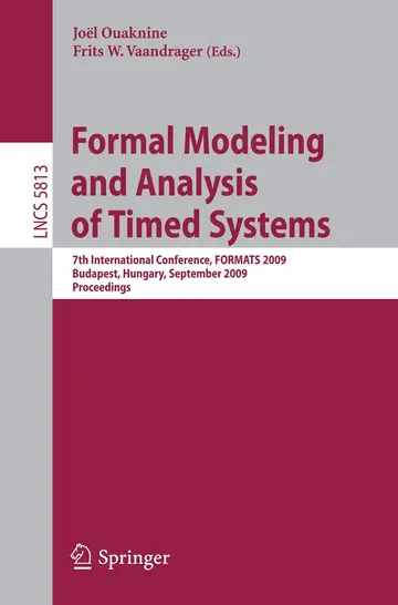 Cover of Formal Modeling and Analysis of Timed Systems