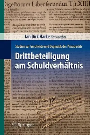 Cover of Drittbeteiligung Am Schuldverhältnis