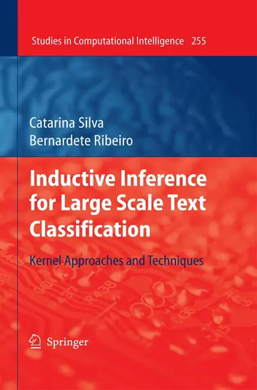 Cover of Inductive Inference for Large Scale Text Classification