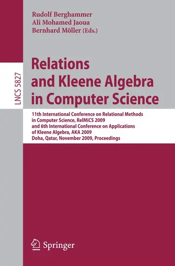 Cover of Relations and Kleene Algebra in Computer Science