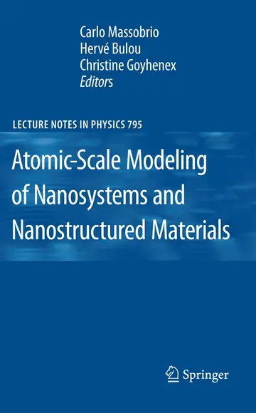 Cover of Atomic-Scale Modeling of Nanosystems and Nanostructured Materials