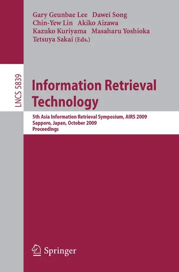 Cover of Information Retrieval Technology