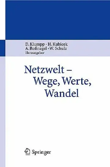 Cover of Netzwelt - Wege, Werte, Wandel